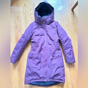 Lululemon Snow Warrior 600-Down-Fill Parka maroon size 6